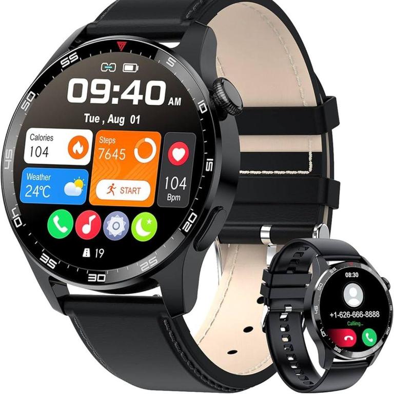 Smart Bluetooth Watch for Kids - 7-in-1 Digital Fitness Band with Heart Rate Monitor, Step Tracker
